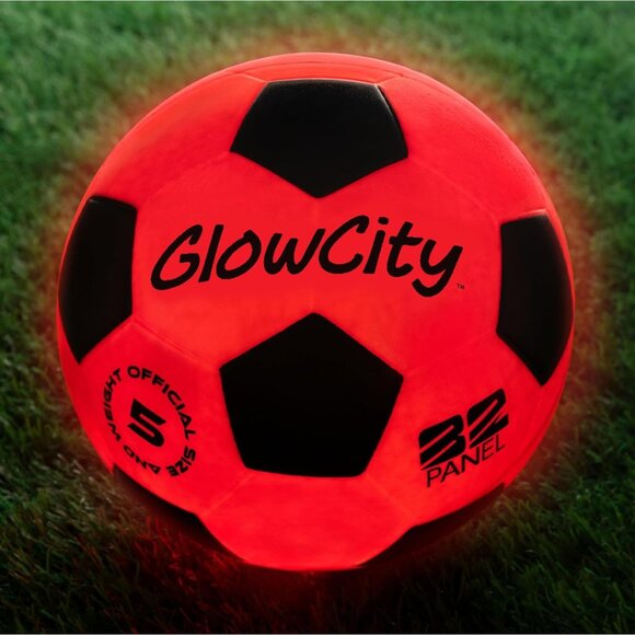 Glow in the Dark Soccer Ball Size 5 - Picture 1 of 2